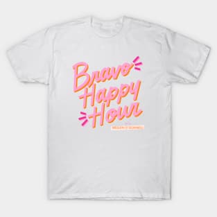 Bravo Happy Hour Podcast Logo T-Shirt